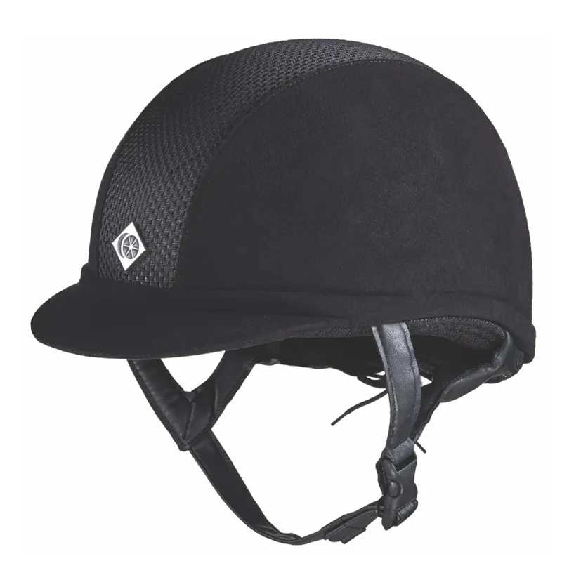 Charles Owen AYR8 Plus Riding Hat in Black 59 - Black